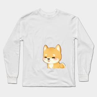 Shiba Inu Chibi Long Sleeve T-Shirt